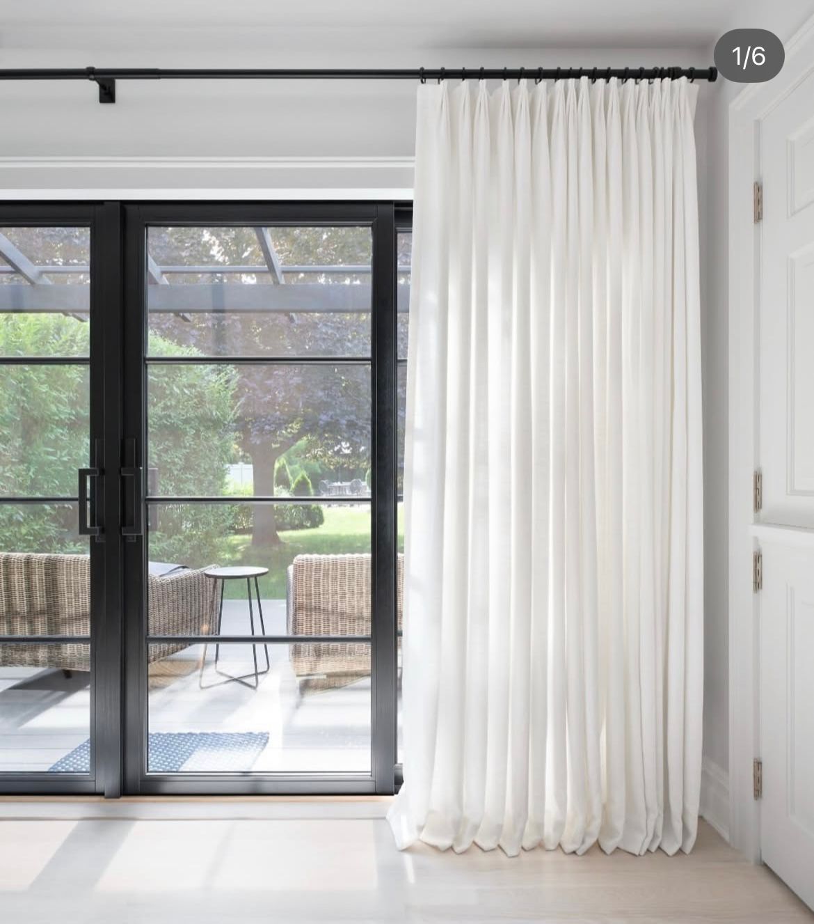 Triple plis flamands