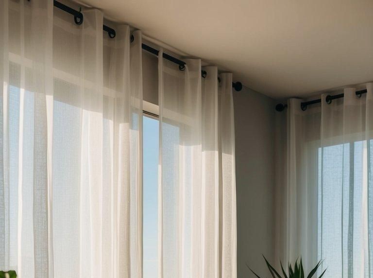 Voilage Finition Œillets